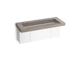 KOHLER K-81032-BPW Constellation 60" wall-mount trough lavatory system