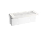 KOHLER K-81032-BPW Constellation 60" wall-mount trough lavatory system