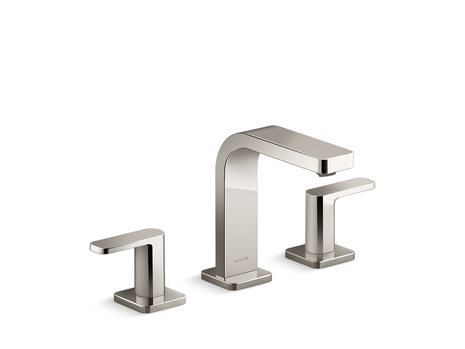 KOHLER K-23484-4 Parallel Widespread bathroom sink faucet, 1.2 gpm