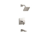 KOHLER K-TS23502-4G Parallel Rite-Temp bath and shower trim kit, 1.75 gpm