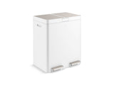 KOHLER K-23828 82-liter stainless steel dual-bin step trash can