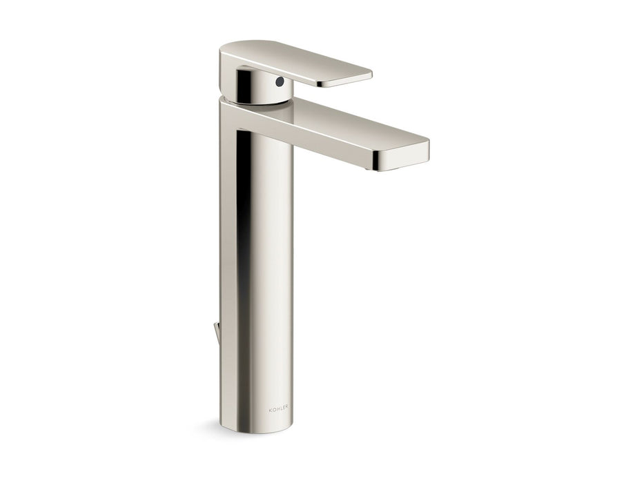 KOHLER K-23475-4K Parallel Tall single-handle bathroom sink faucet, 1.0 gpm