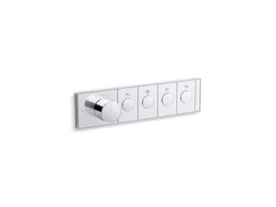 Kallista Kallista 4-Outlet Trim Push Button Mechanical