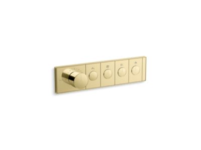 Kallista Kallista 4-Outlet Trim Push Button Mechanical