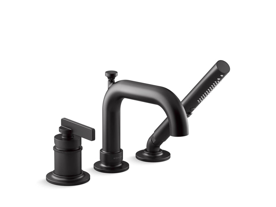 KOHLER K-35913-4 Castia by Studio McGee Deck-mount bath faucet with handshower