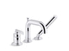 KOHLER K-35913-4 Castia by Studio McGee Deck-mount bath faucet with handshower