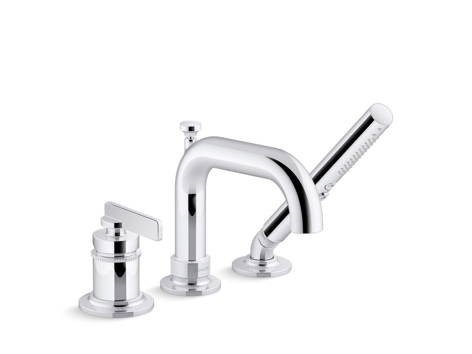 KOHLER K-35913-4 Castia by Studio McGee Deck-mount bath faucet with handshower