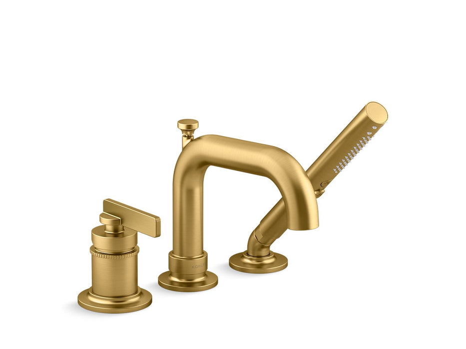 KOHLER K-35913-4 Castia by Studio McGee Deck-mount bath faucet with handshower