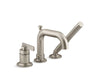 KOHLER K-35913-4 Castia by Studio McGee Deck-mount bath faucet with handshower