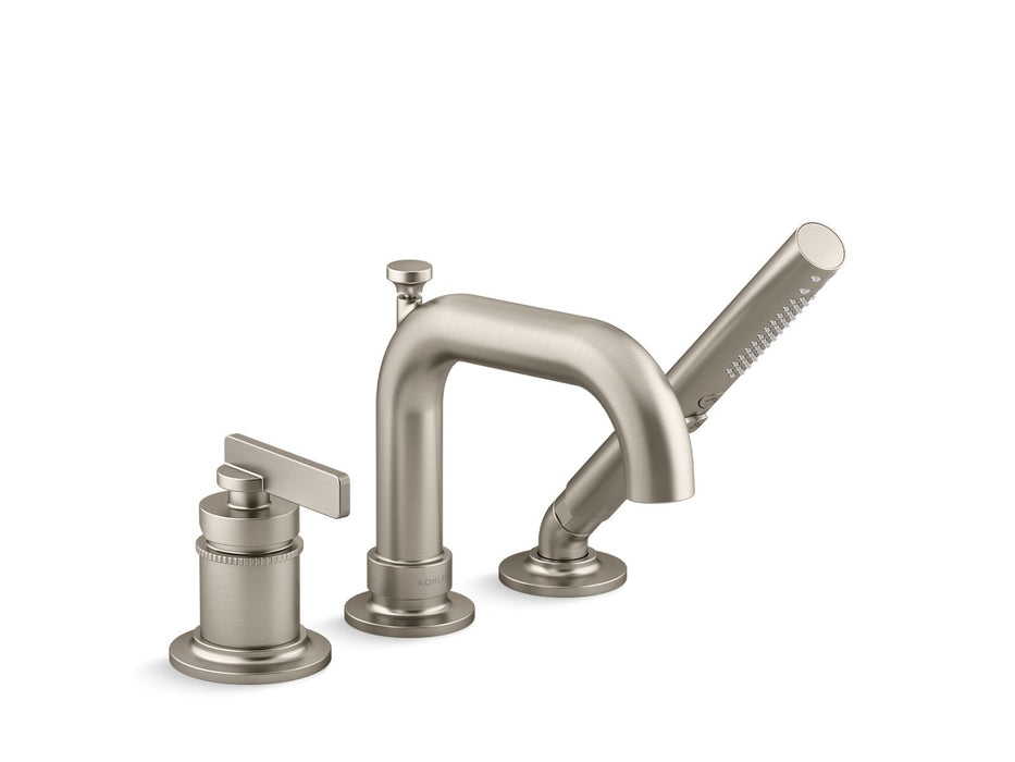 KOHLER K-35913-4 Castia by Studio McGee Deck-mount bath faucet with handshower
