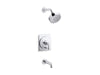 KOHLER K-T35918-4Y Castia by Studio McGee Rite-Temp bath and shower trim kit, 2.5 gpm