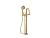 KOHLER K-T35924-4 Castia by Studio McGee Floor-mount bath filler trim with handshower