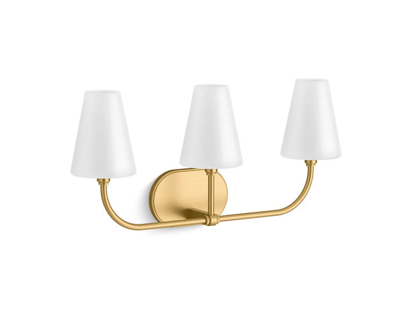 KOHLER K-32257-SC03 Kernen by Studio McGee Three-light sconce