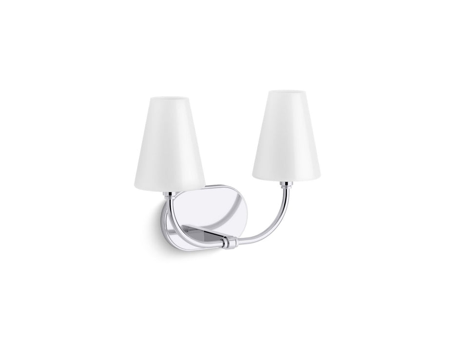 KOHLER K-32256-SC02 Kernen by Studio McGee Two-light sconce
