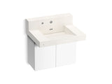 KOHLER K-81024-BPW Constellation 30" wall-mount lavatory system with backsplash
