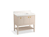 KOHLER K-35026 Seagrove by Studio McGee 36" bathroom vanity cabinet with sink and quartz top