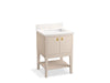 KOHLER K-35024 Seagrove by Studio McGee 24" bathroom vanity cabinet with sink and quartz top