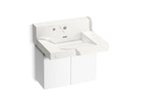 KOHLER K-81024-BPW Constellation 30" wall-mount lavatory system with backsplash