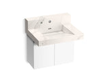 KOHLER K-81024-BPW Constellation 30" wall-mount lavatory system with backsplash
