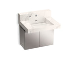 KOHLER K-81024-BSS Constellation 30" wall-mount lavatory system with backsplash