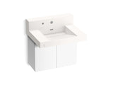 KOHLER K-81024-BPW Constellation 30" wall-mount lavatory system with backsplash