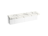 KOHLER K-81031-BPW Constellation 90" wall-mount basin lavatory system