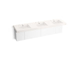 KOHLER K-81031-BPW Constellation 90" wall-mount basin lavatory system