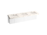 KOHLER K-81031-BPW Constellation 90" wall-mount basin lavatory system