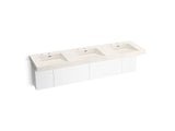 KOHLER K-81031-BPW Constellation 90" wall-mount basin lavatory system