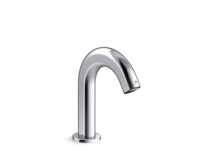 KOHLER K-P104BB76-SBNA Oblo Touchless single-hole lavatory faucet with Kinesis sensor technology, DC-powered, less drain, 0.5 gpm, project pack