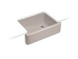 KOHLER K-6487 Whitehaven 29-3/4" undermount single-bowl farmhouse kitchen sink