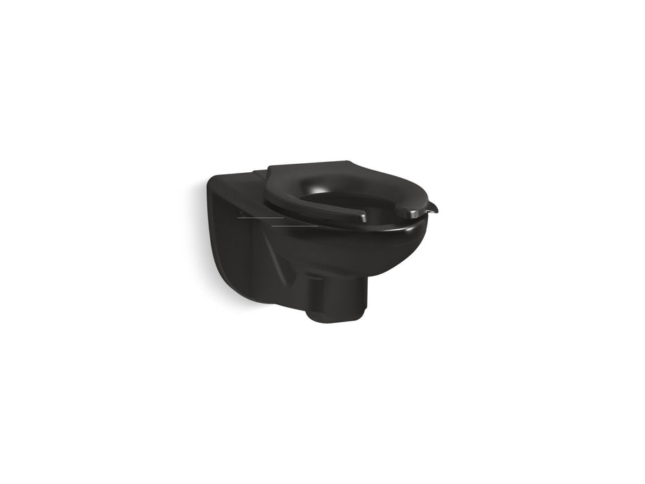 KOHLER K-84434 Kingston Wall-mount top-spud toilet bowl, 1.28 or 1.6 gpf