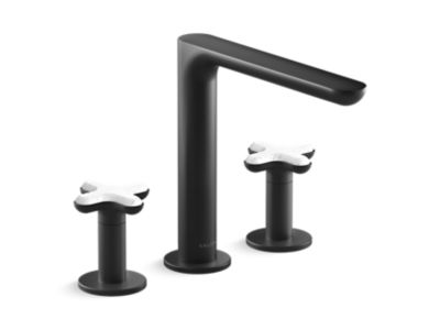 Kallista P32711-WC 002 Deck Mount Bath Faucet White Carrer