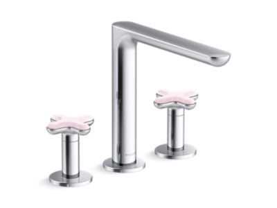 Kallista P32711-RST 002 Deck Mount Bath Faucet Rose Quartz