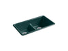 KOHLER K-5312 Iron/Tones Smart Divide 33" top-/undermount double-bowl kitchen sink