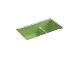 KOHLER K-6625 Iron/Tones Smart Divide 33" top-/undermount double-bowl kitchen sink