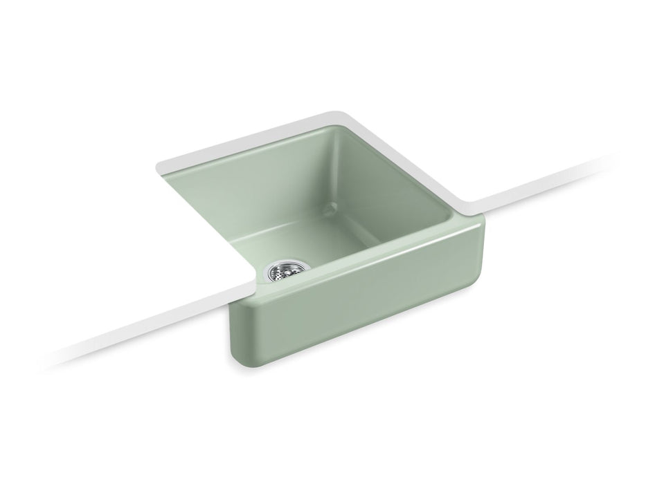 KOHLER K-5664 Whitehaven 23-1/2" undermount single-bowl farmhouse kitchen sink