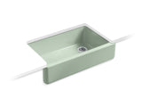 KOHLER K-6489 Whitehaven 35-3/4" undermount single-bowl farmhouse kitchen sink