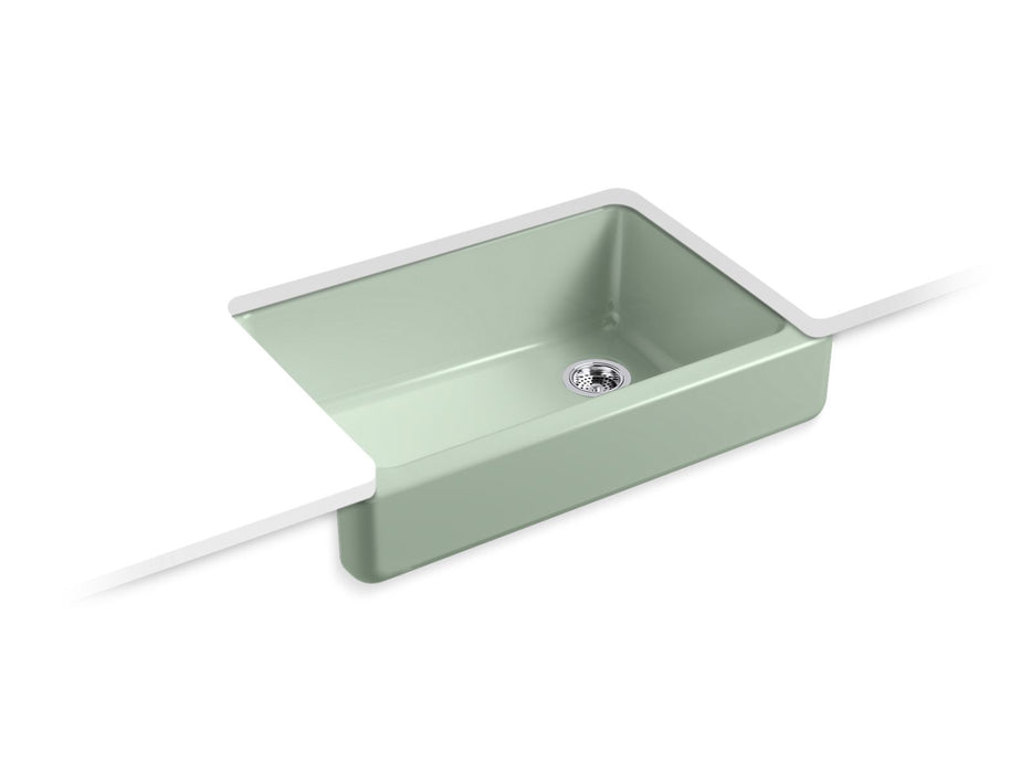 KOHLER K-5826 Whitehaven 32-1/2" undermount single-bowl farmhouse kitchen sink