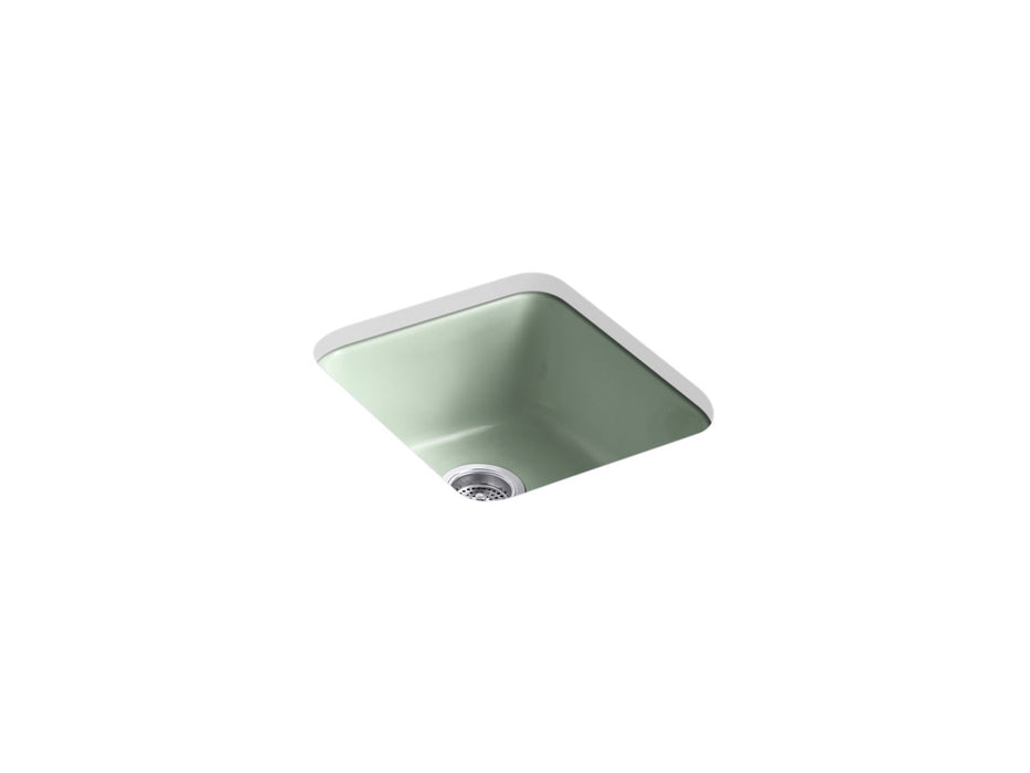 KOHLER K-6584 Iron/Tones 17" top-/undermount single-bowl bar sink