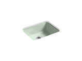 KOHLER K-6585 Iron/Tones 24-1/4" top-/undermount single-bowl bar sink