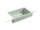 KOHLER K-6488 Whitehaven 35-1/2" undermount single-bowl farmhouse kitchen sink