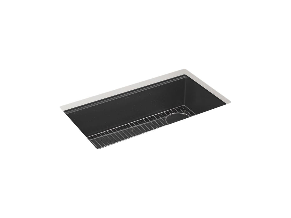 KOHLER Billings™ 32-1/2" undermount single-bowl kitchen sink