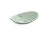 KOHLER K-5403-PAG Iron Plains 20-3/4" oval vessel bathroom sink