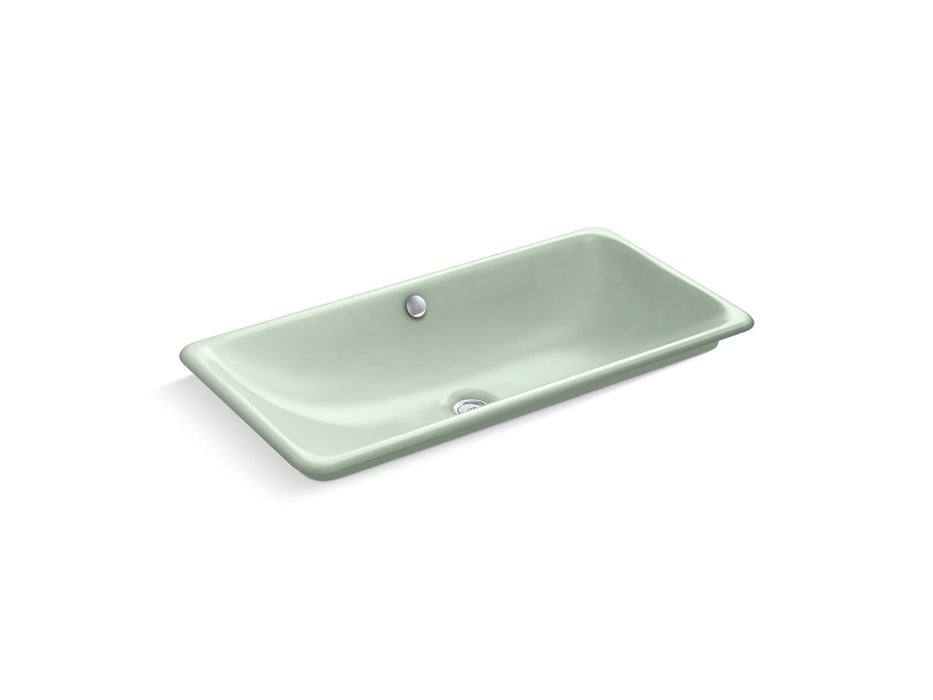 KOHLER K-20212-PAG Iron Plains 30" rectangular drop-in / undermount / vessel bathroom sink