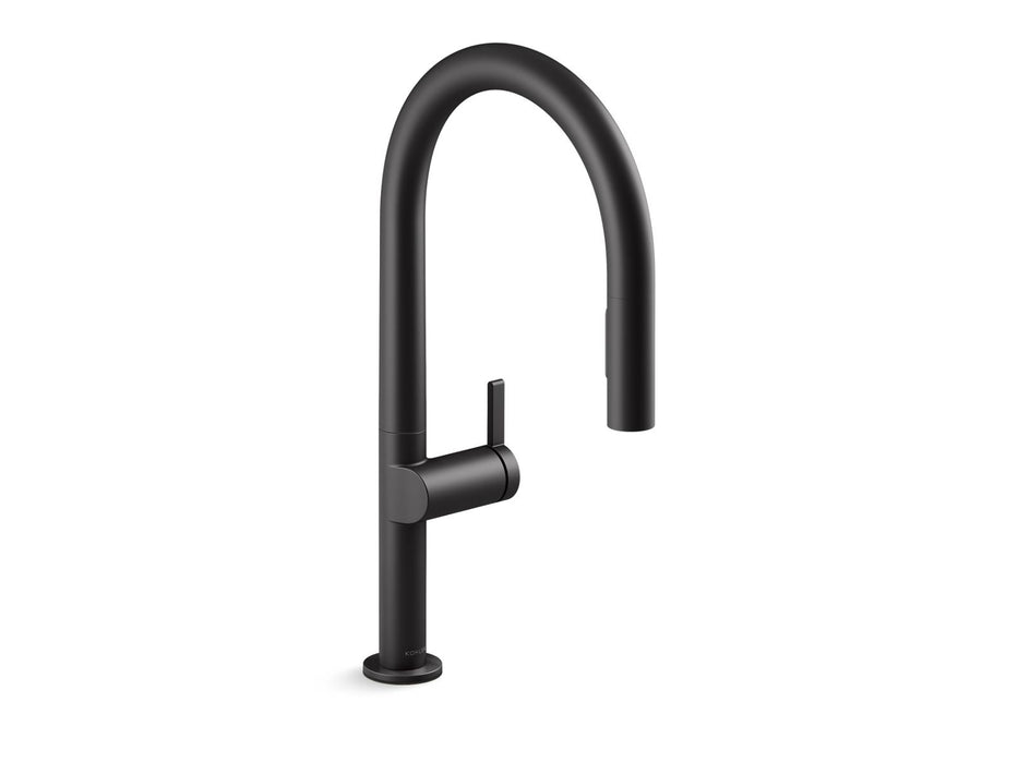 KOHLER K-28270 Components Touchless pull-down kitchen sink faucet with two-function sprayhead