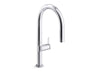 KOHLER K-28270 Components Touchless pull-down kitchen sink faucet with two-function sprayhead