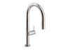 KOHLER K-28270 Components Touchless pull-down kitchen sink faucet with two-function sprayhead