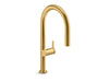 KOHLER K-28270 Components Touchless pull-down kitchen sink faucet with two-function sprayhead