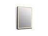 KOHLER K-33690-R Collage 24" x 32" lighted framed medicine cabinet, right-hinged
